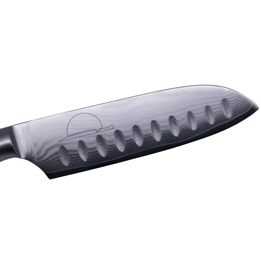 lame damas couteau santoku